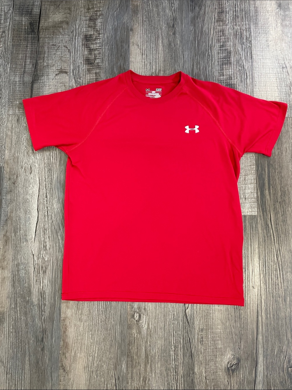 Under Armour Men’s Red Athletic Short-Sleeve Tee